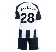 Newcastle United Joe Willock #28 Koszulka Podstawowa dzieci 2024-25 Krótki Rękaw (+ krótkie spodenki)